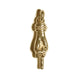 THE SERVANT L SOLID 750 YELLOW GOLD TRISTAN & ISOLDE CUFF PENDANT VS DIAMONDS