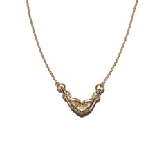MY HEART XS 750 YELLOW GOLD AURORA NECKLACE VS DIAMONDS