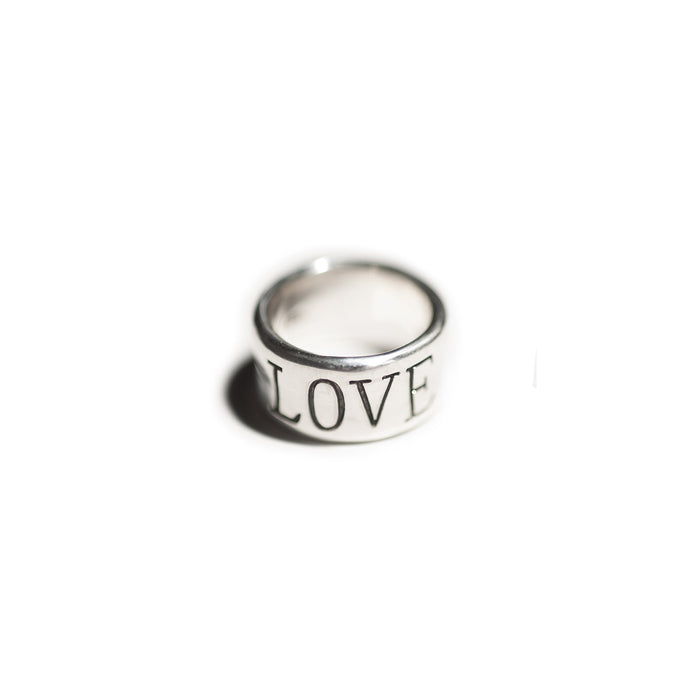 THE LOVE RING C 925 SILVER