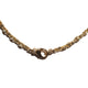 THE TRISTAN & ISOLDE L LINK CHAIN 750 YELLOW GOLD L AURORA CLASP VS DIAMONDS
