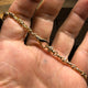 THE TRISTAN & ISOLDE S LINK CHAIN 750 YELLOW GOLD L AURORA CLASP VS DIAMONDS