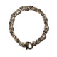 THE TRISTAN & ISOLDE XL LINK BRACELET 750 YELLOW GOLD L AURORA CLASP VS DIAMONDS