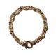 THE TRISTAN & ISOLDE XL LINK BRACELET 750 YELLOW GOLD L AURORA CLASP VS DIAMONDS